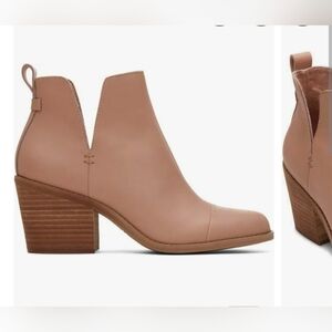 Tom's Everly Cutout Heeled Boot